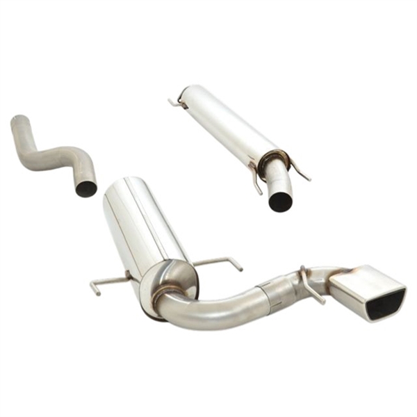 Friedrich Motorsport 3-Tums (76 mm) Mittmonterat Avgassystem Opel Astra H GTC OPC