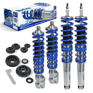 JOM Blueline Coilovers Med Domcap-set VW Golf 3