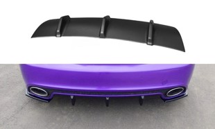 Maxton Rear Valance Audi RS5 Mk1 (8T) Facelift - Gloss Black