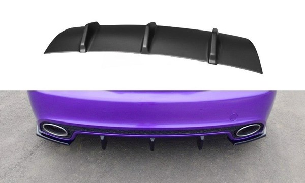 Maxton Rear Valance Audi RS5 Mk1 (8T) Facelift - Gloss Black