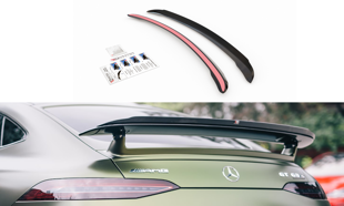 Maxton Spoiler Cap Mercedes-Amg Gt 63 S 4 Door-Coupe - Gloss Black