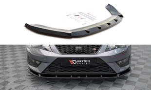 Maxton Front Splitter V.1 Seat Leon Fr / Cupra Mk3 - Gloss Black