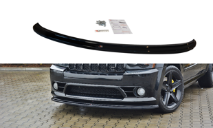Maxton Front Splitter V.1 Jeep Grand Cherokee Wk Str8 - Gloss Black