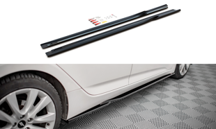Maxton Side Skirts Diffusers Hyundai I40 Mk1 - Gloss Black