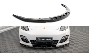 Maxton Front Splitter V.2 Porsche Panamera Turbo Sport Design Package 970 - Gloss Black