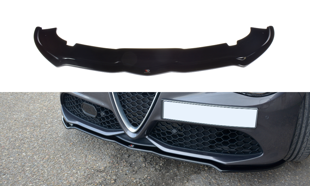 Maxton Front Splitter V.1 Alfa Romeo Giulia Veloce - Gloss Black