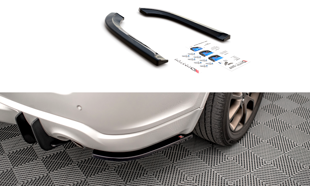 Maxton Rear Side Splitters Dodge Durango Rt Mk3 - Gloss Black