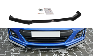 Maxton Front Splitter V.3 Subaru Brz Facelift - Gloss Black