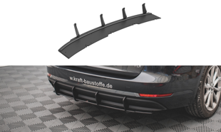 Maxton Street Pro Rear Diffuser Audi A4 Avant B9 - Black-Red