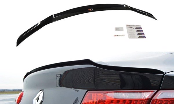 Maxton Spoiler Cap Renault Laguna Mk 3 Coupe - Gloss Black