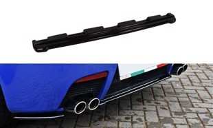 Maxton Central Rear Splitter Alfa Romeo 147 Gta (Without Vertical Bars) - Gloss Black