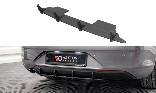 Maxton Street Pro Rear Diffuser Opel Insignia Mk2 - Black