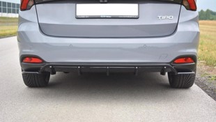 Maxton Rear Valance Fiat Tipo S-Design - Gloss Black