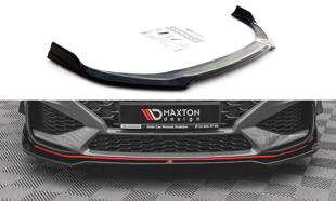 Maxton Front Splitter V.3 Hyundai I30 N Hatchback/Fastback Mk3 Facelift - Gloss Black