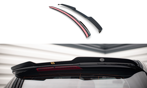 Maxton Spoiler Cap Mercedes-Benz B W246 Facelift - Gloss Black