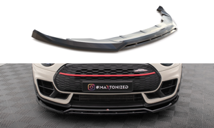 Maxton Front Splitter V.2 Mini Cooper Clubman John Cooper Works F54 Facelift - Gloss Black