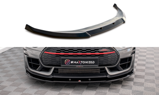 Maxton Front Splitter V.2 Mini Cooper Clubman John Cooper Works F54  - Gloss Black