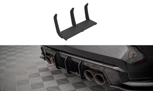 Maxton Street Pro Rear Diffuser BMW M4 G82 - Black-Red