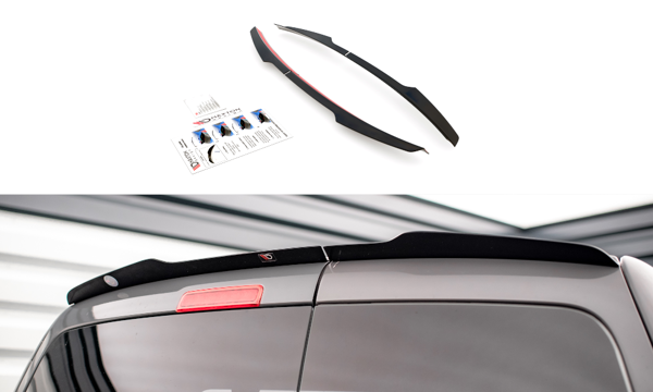 Maxton Spoiler Cap Volkswagen Caddy Mk3 Facelift - Gloss Black