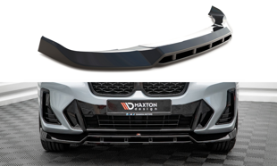 Maxton Front Splitter V.1 BMW X4 M-Pack G02 Facelift - Gloss Black