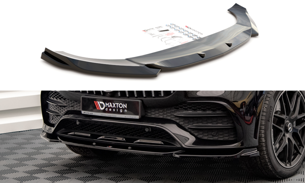 Maxton Front Splitter Mercedes-Amg Gle Coupe C167 - Gloss Black