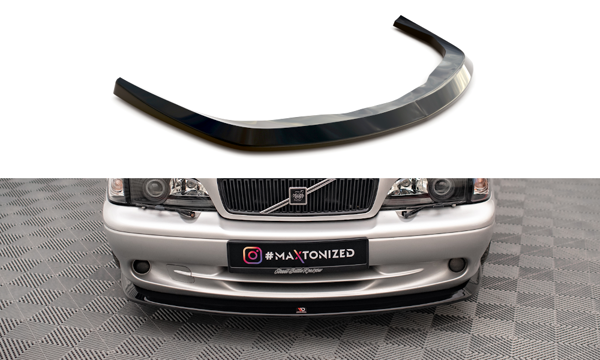 Maxton Front Splitter V.1 Volvo C70 Mk1 - Gloss Black