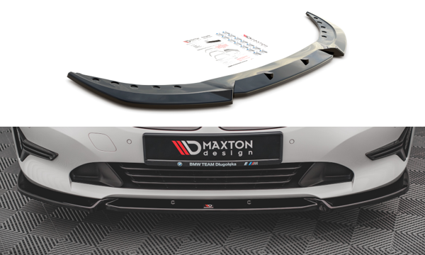 Maxton Front Splitter V.1 BMW 3 G20 / G21 - Gloss Black