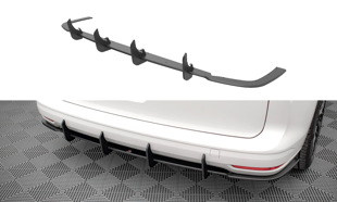 Maxton Street Pro Rear Diffuser Volkswagen Caddy Mk5 - Black-Red