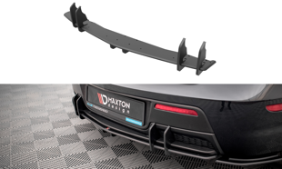 Maxton Street Pro Rear Diffuser Mazda 3 Mps Mk1 - Black-Red