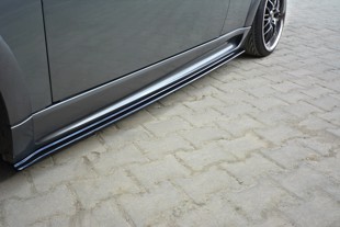 Maxton Side Skirts Diffusers Mini R53 Cooper S Jcw - Gloss Black