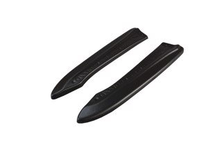 Maxton Rear Side Splitters Audi RS6 C6 Avant - Gloss Black