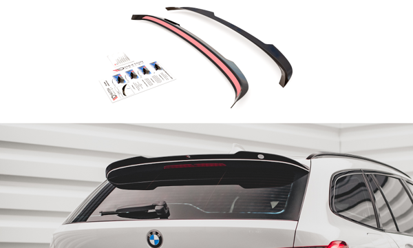 Maxton Spoiler Cap BMW 3 Touring G21 M-Pack - Gloss Black