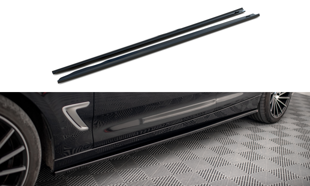 Maxton Side Skirts Diffusers BMW 3 Gt F34 - Gloss Black