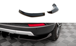 Maxton Rear Side Splitters Seat Ateca Mk1 - Gloss Black