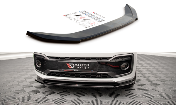 Maxton Front Splitter Volkswagen Up Gti - Gloss Black