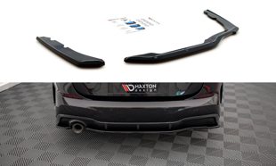 Maxton Rear Side Splitters BMW 2 Gran Coupe M-Pack F44 - Gloss Black