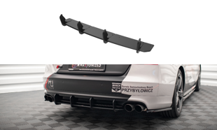 Maxton Street Pro Rear Diffuser Audi S8 D4 - Red