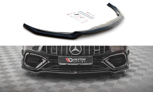 Maxton Front Splitter V.1 Mercedes-Amg Cla 45 Aero C118 - Gloss Black