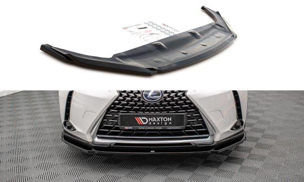 Maxton Front Splitter Lexus Ux Mk1 - Gloss Black