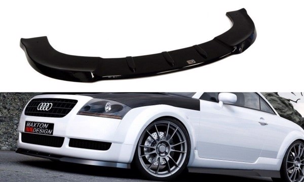 Maxton Front Splitter Audi TT 8N - Gloss Black