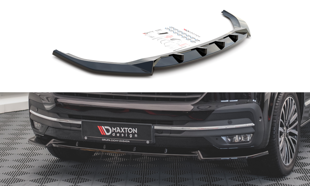 Maxton Front Splitter V.1 Volkswagen T6 Facelift - Gloss Black