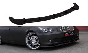 Maxton Front Splitter BMW 5 E60 / E61 (Facelift Model) - Gloss Black