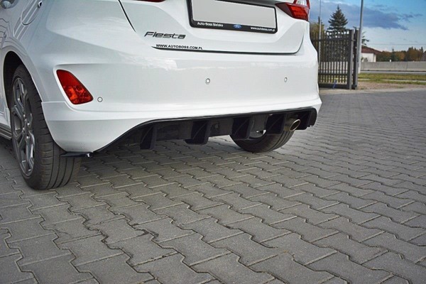 Maxton Rear Valance Ford Fiesta Mk8 St-Line - Gloss Black