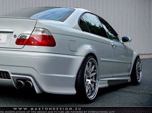 Maxton Side Skirts BMW 3 E46 - 4 Door Saloon < Generation V >