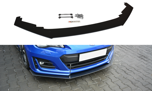 Maxton Front Racing Splitter V.1 Subaru Brz Facelift 