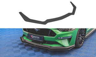 Maxton Street Pro Front Splitter V.1 Ford Mustang Gt Mk6 Facelift - Black-Red