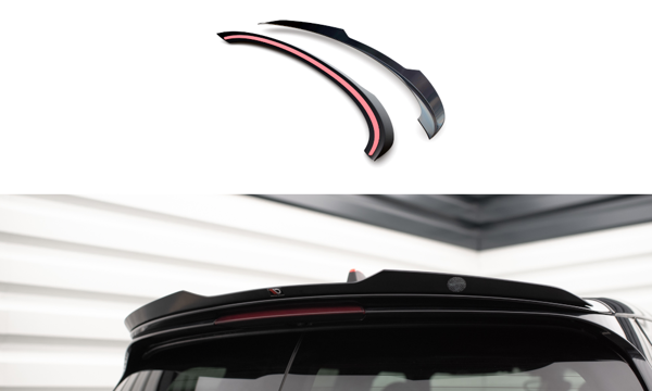 Maxton Spoiler Cap Mini Cooper Clubman John Cooper Works F54 Facelift - Gloss Black