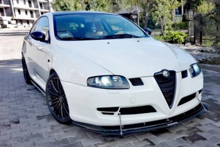 Maxton Hybrid Front Splitter Alfa Romeo Gt - ABS+Gloss Black