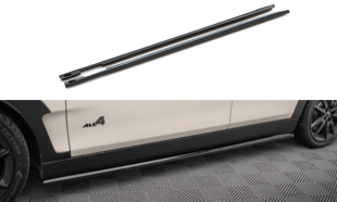 Maxton Side Skirts Diffusers Mini Cooper Clubman John Cooper Works F54 Facelift - Gloss Black