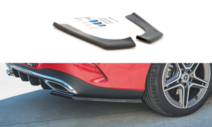 Maxton Rear Side Splitters Mercedes-Benz Cla Shooting Brake Amg-Line X118 - Gloss Black